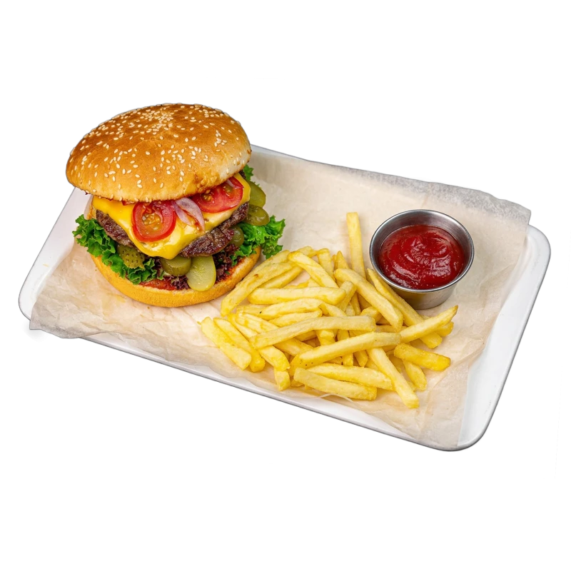 Бургер мясной 270/80/30 гр