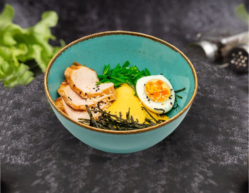 Рамен с курицей