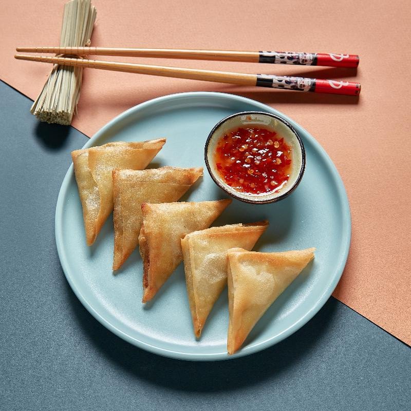 Спринг роллы с курицей