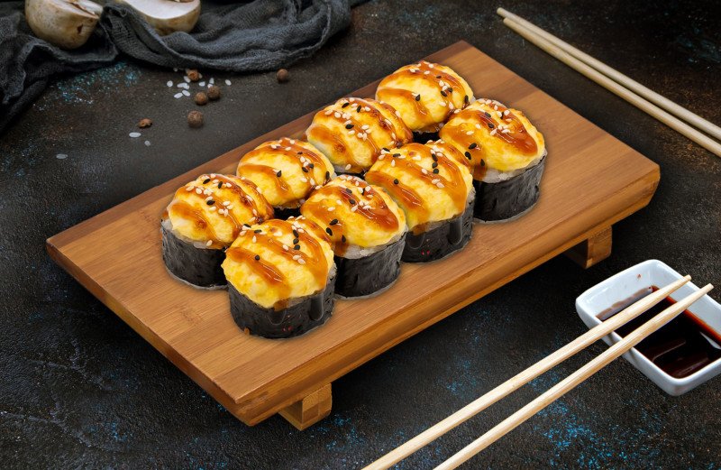 Запеченные и BBQ роллы