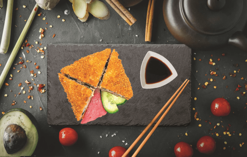 Горячий Треугольник с Тунцом