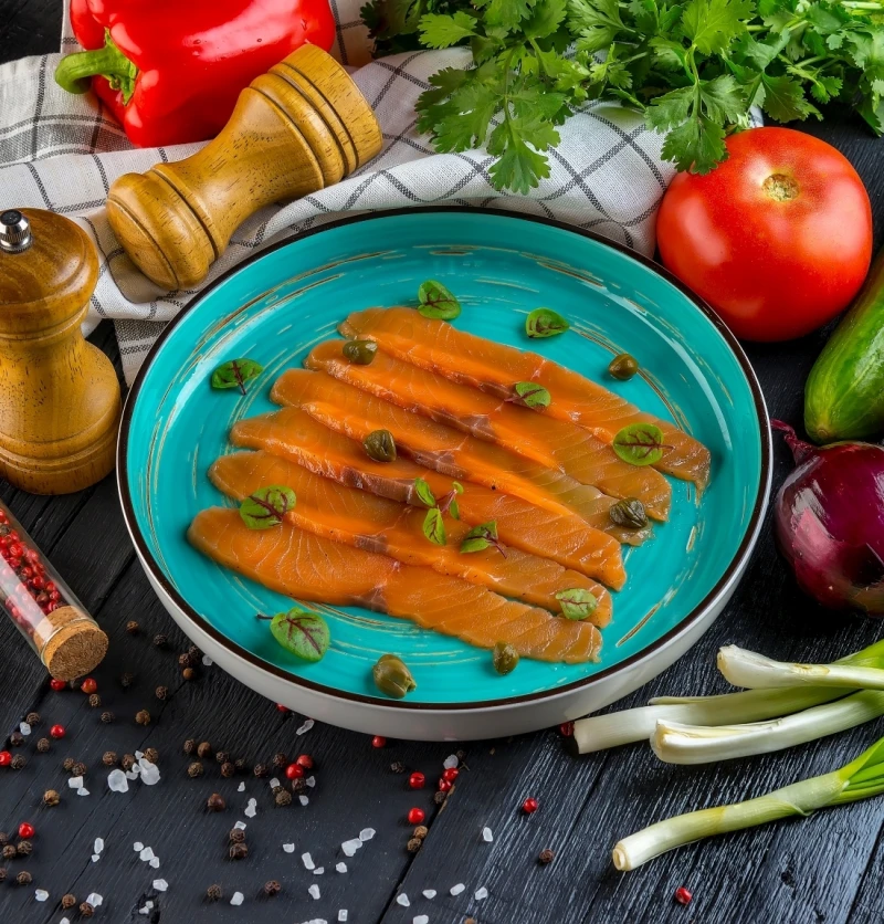 Семга слабой соли 80/10гр