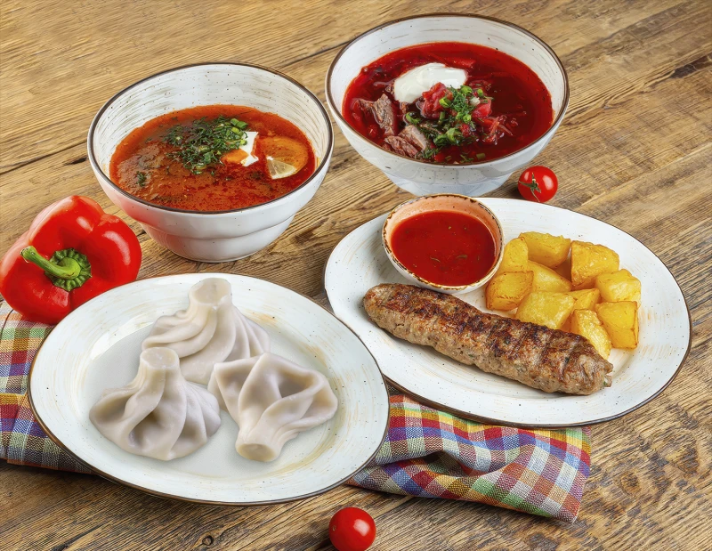 Ланч Суп + Горячее