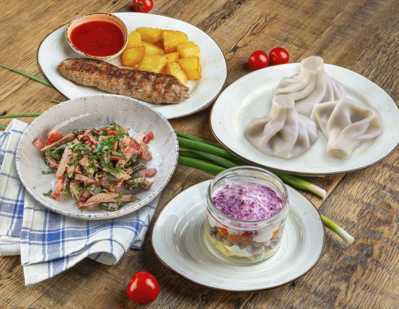 Ланч Салат+ Горячее