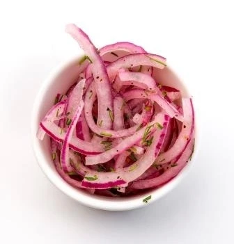 Лук красный маринованный