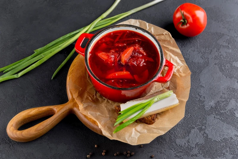 Борщ овощной