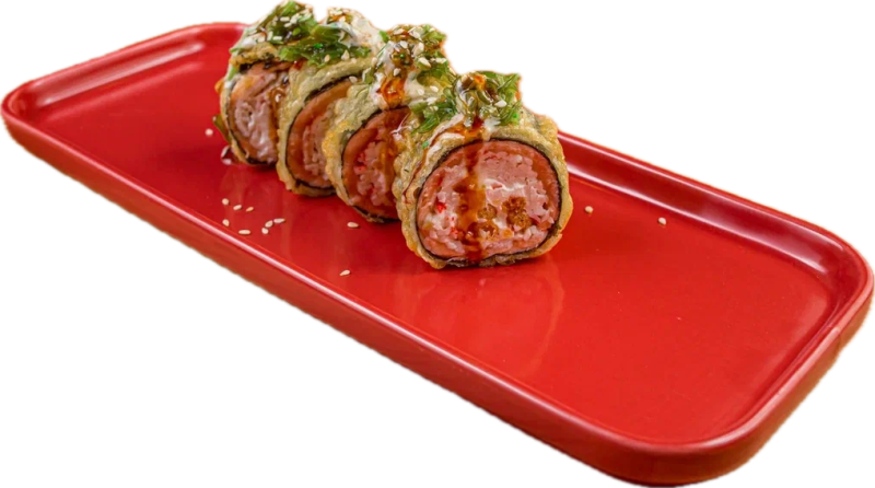 Теплый ролл без риса