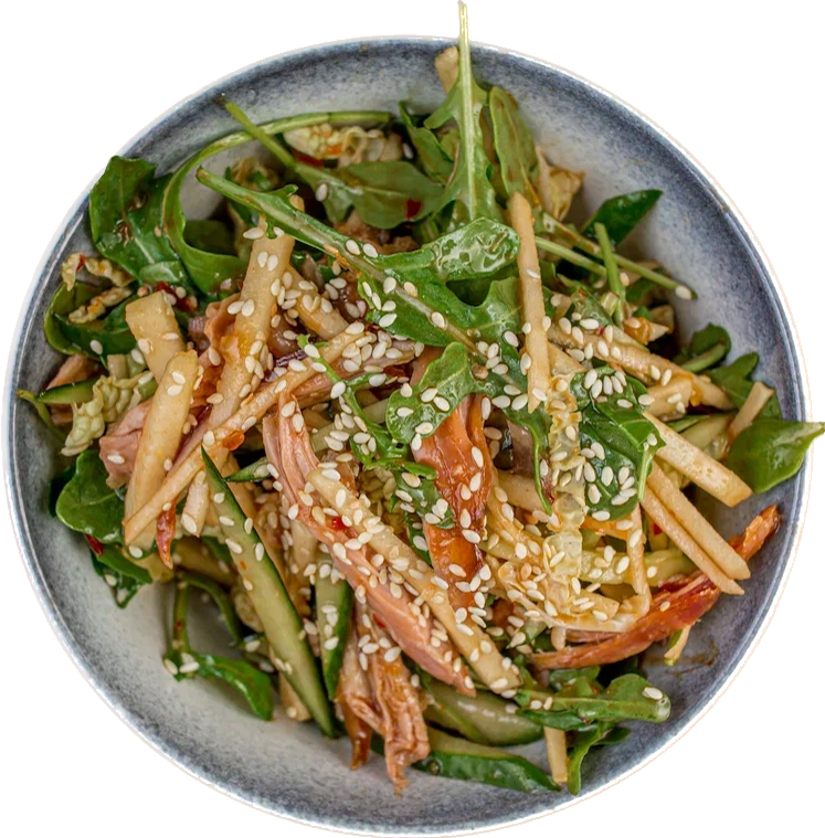 Салат с уткой по-пекински 