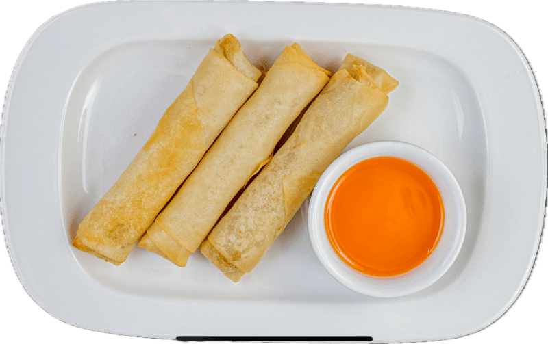 Банановый хрустящий спринг ролл