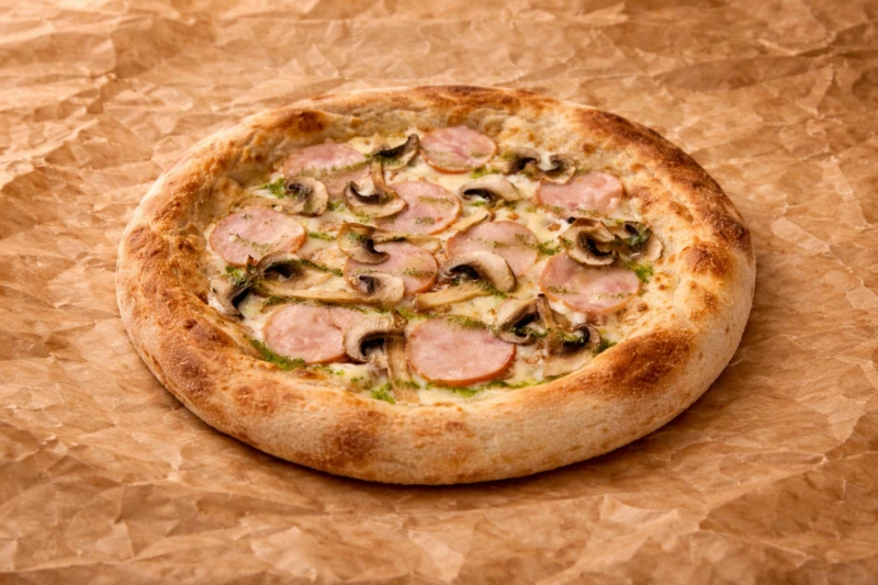 Пицца римская Ветчина и грибы