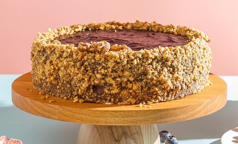 Торт черная смородина - шоколад 