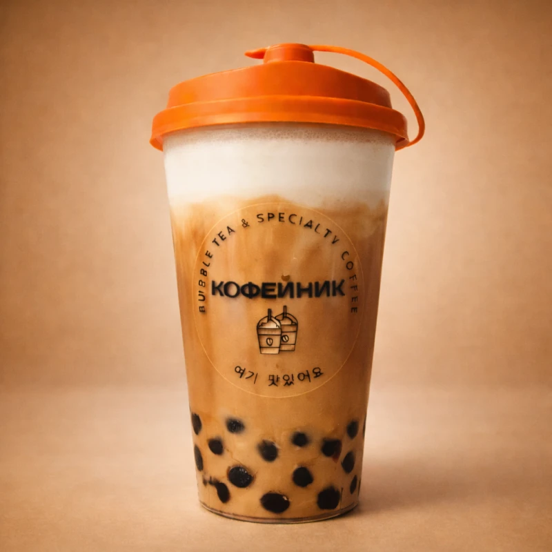 Макиато крем чиз с тапиокой