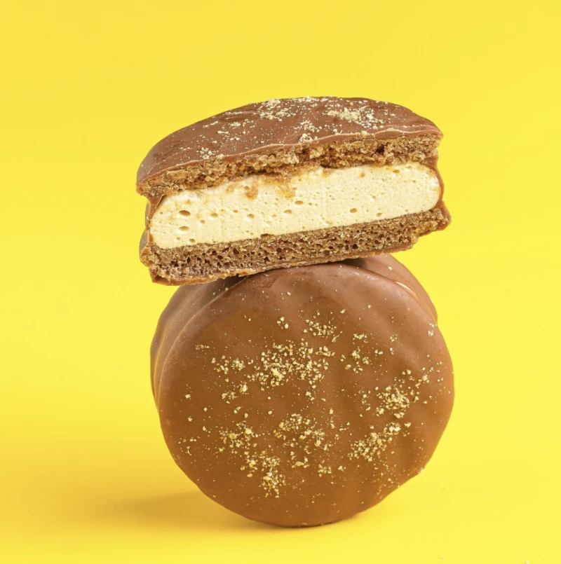 Как чокопай ванильный Sweet бисквит с ванильным суфле