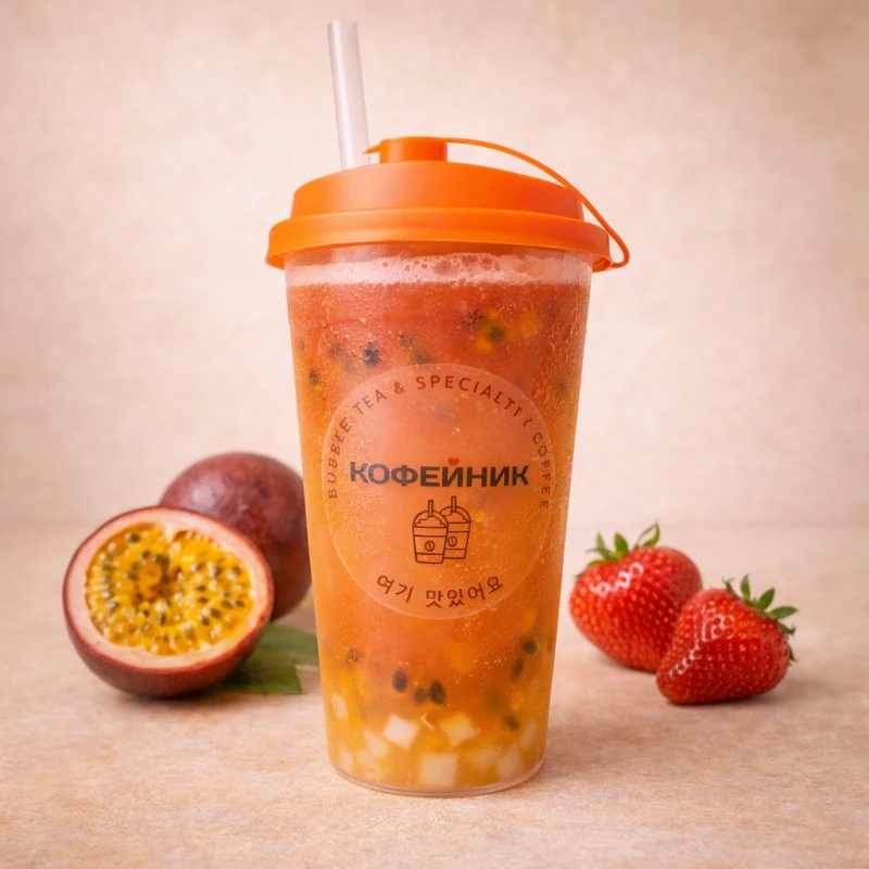 Клубника маракуйя айс-ти