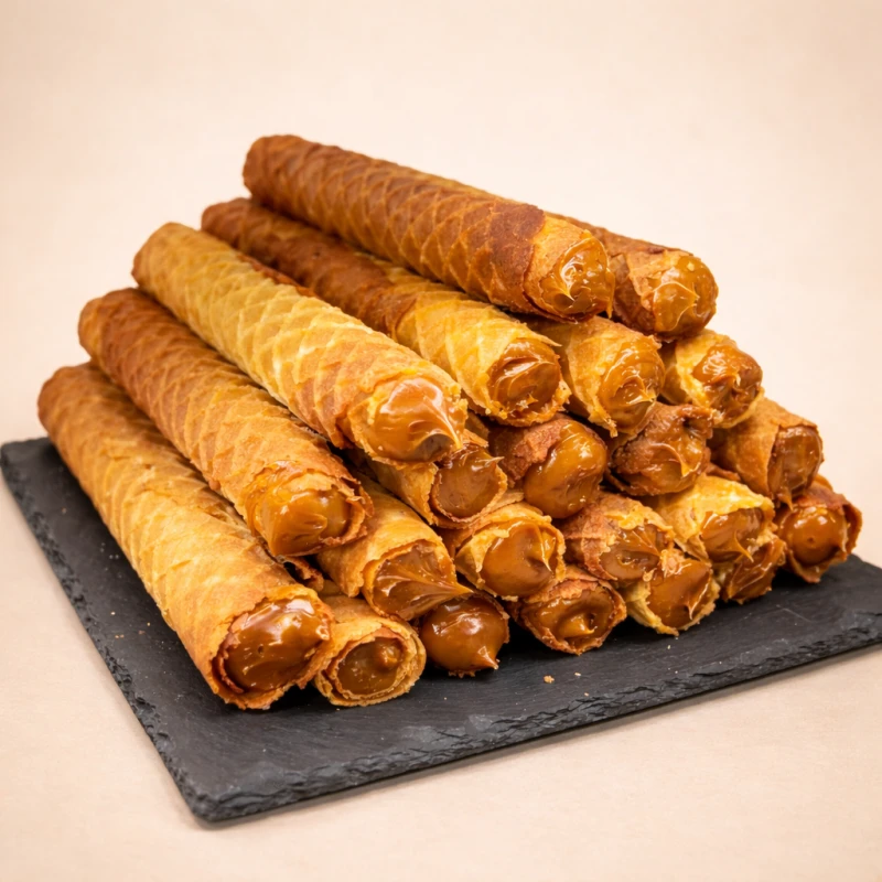 Трубочка со сгущенкой