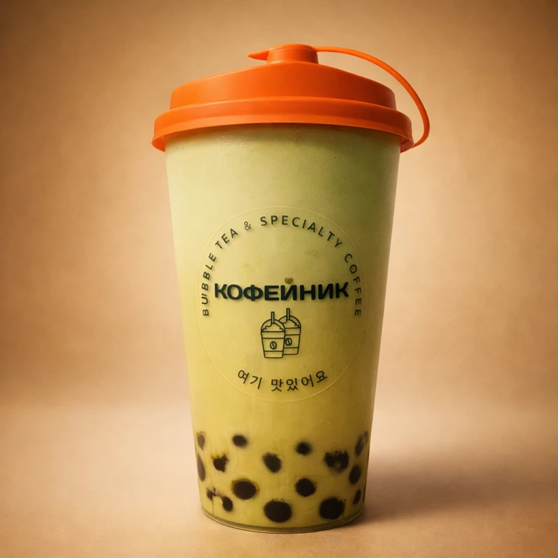 Матча с тапиокой