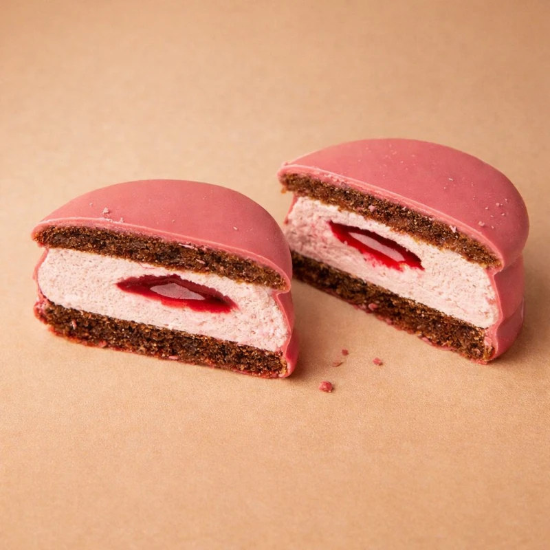 Как чокопай ягодный Sweet бисквит с ягодным суфле