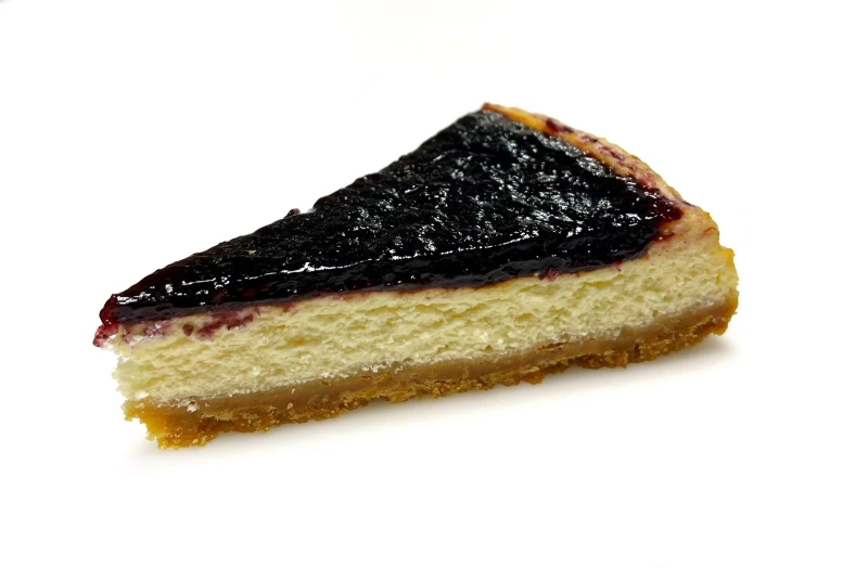 Кусочек нью-йорк.чизкейк черника