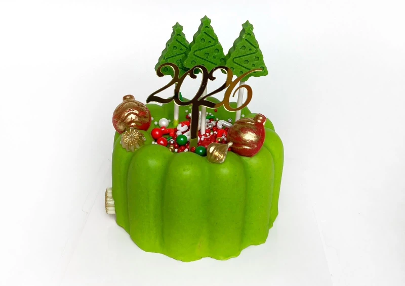 Бенто торт НГ топпер