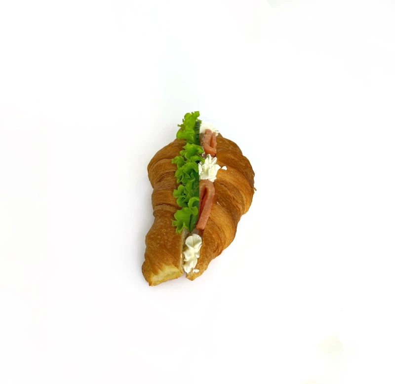 Круассан с сёмгой