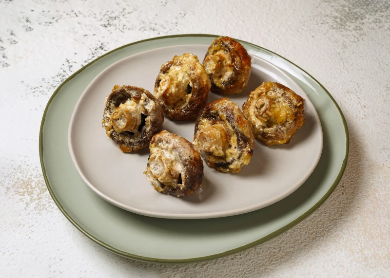 Шампиньоны на углях