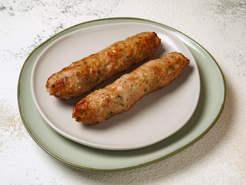 Люля-кебаб из курицы с говядиной