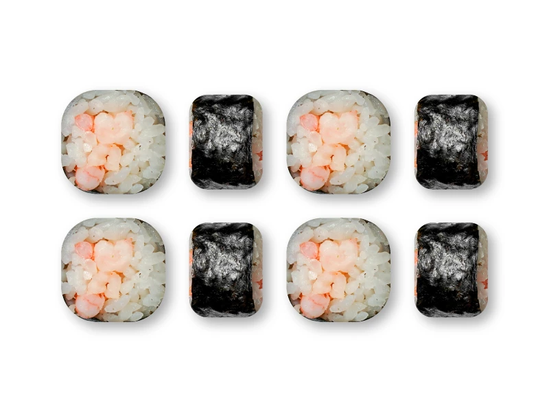 Ролл с креветкой