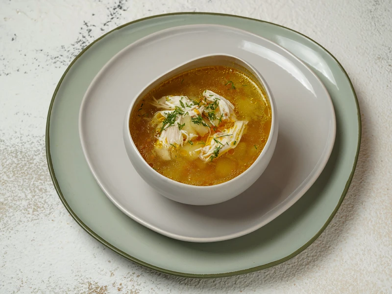 Суп с курицей