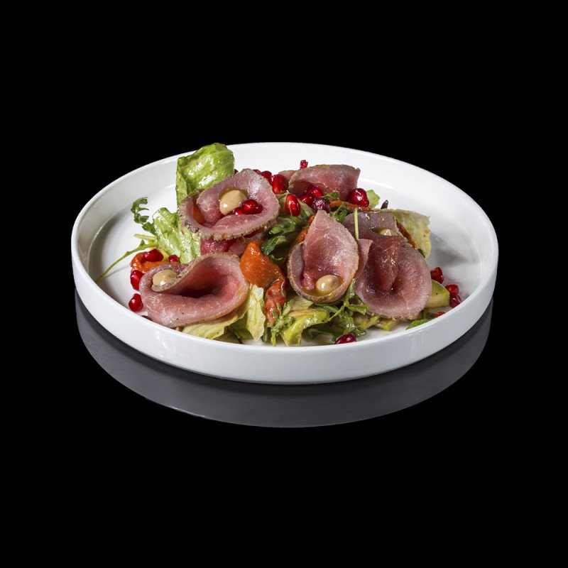 Салат с ростбифом