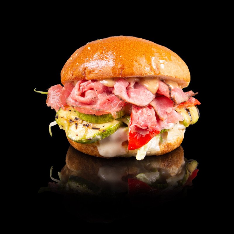 Бургер с ростбифом