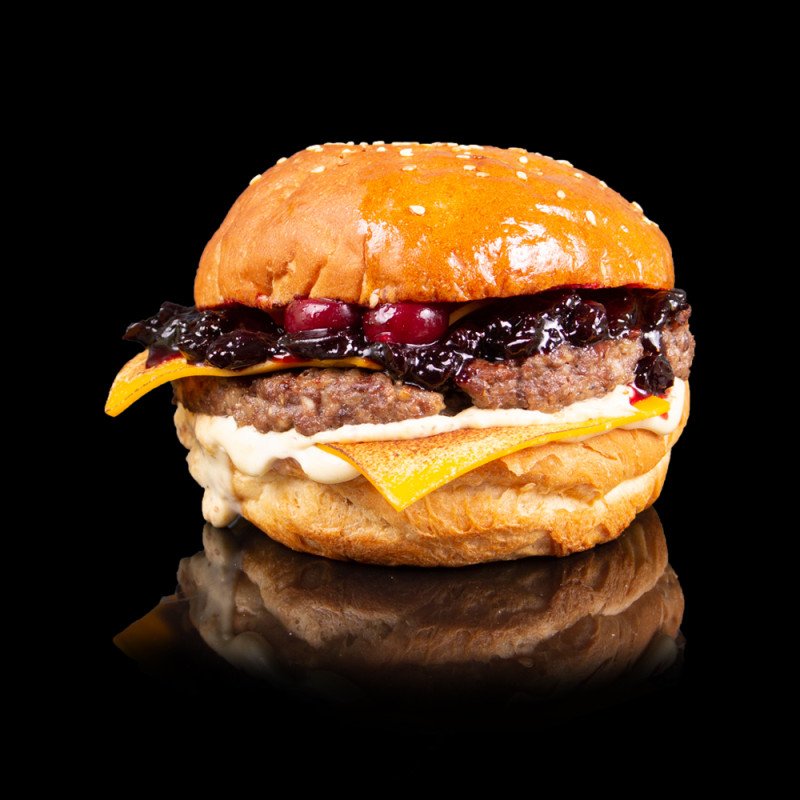 Вишневый бургер