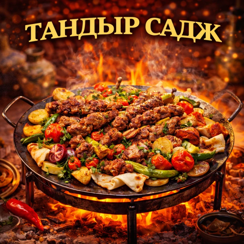 Садж( приготовление в тандыре)