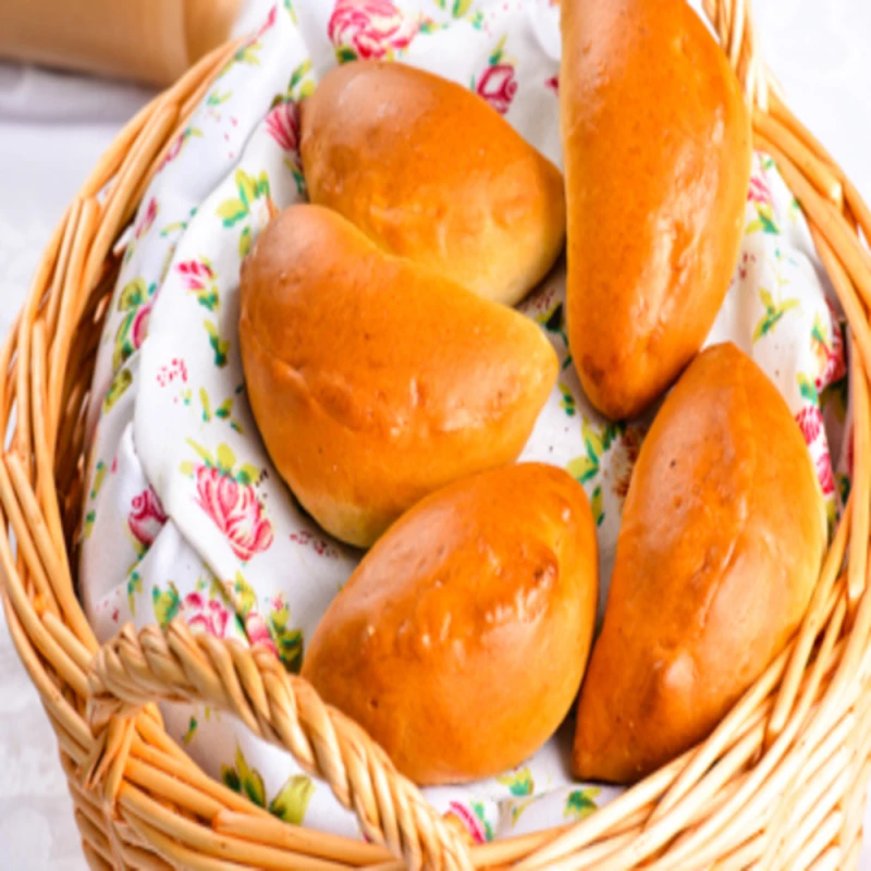 Мини пирожок дрожжевой с капустой (к заказу от 10шт)