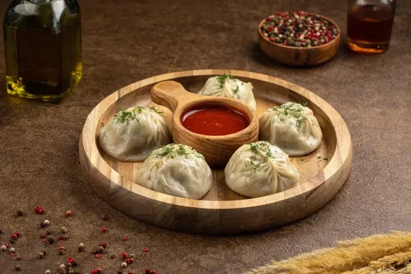 Манты паровые