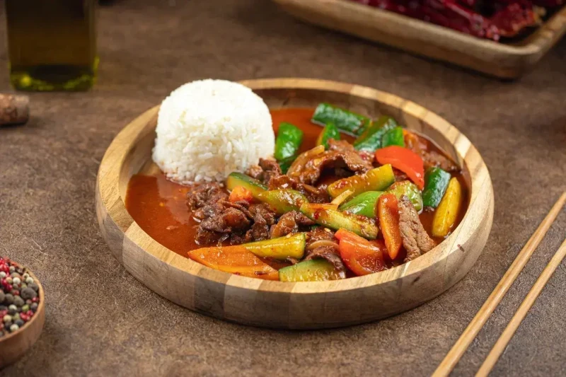 Мясо по-тайски