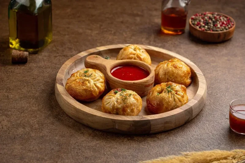 Манты жареные