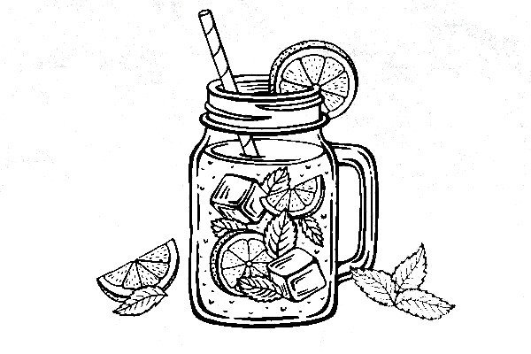 Лимонад киви-яблоко