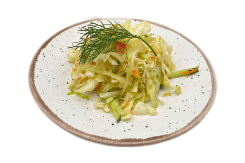 Из свежей капусты