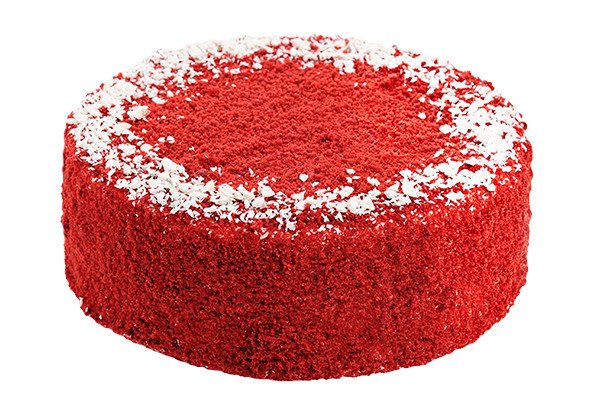 Торт Красный бархат целый