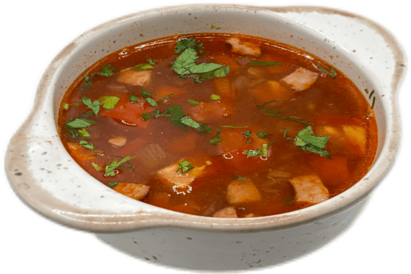 Ирландский суп с охотничьими колбасками