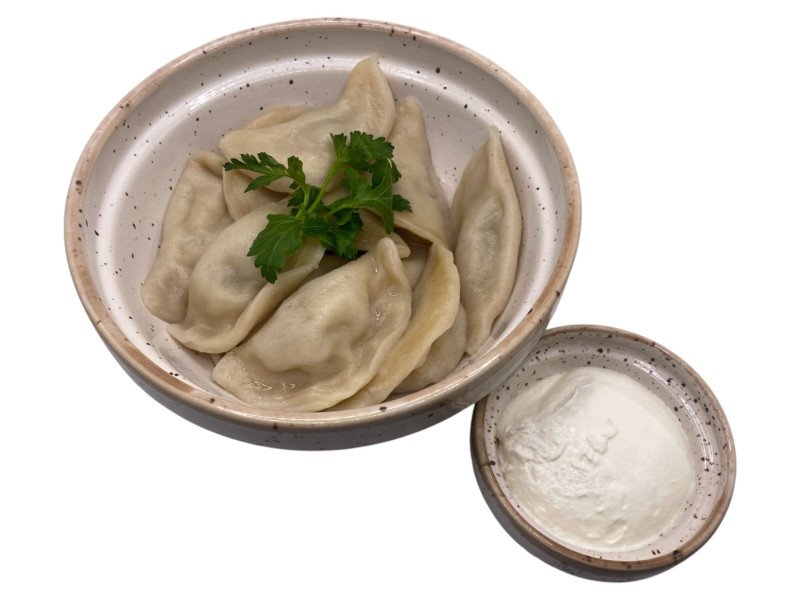 Вареники с картофелем и шампиньонами