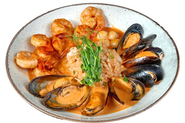 Соте из морепродуктов