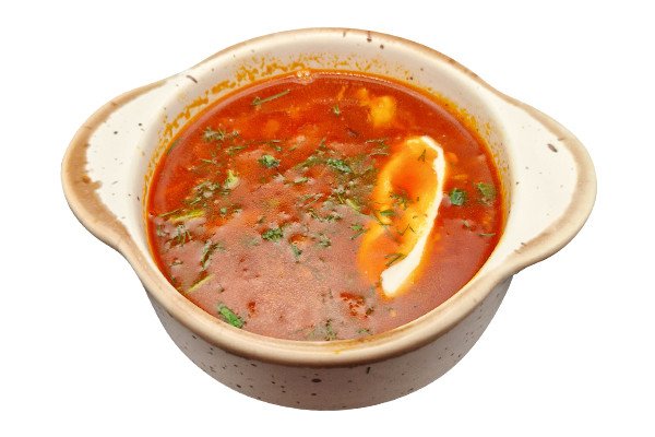 Борщ с курицей