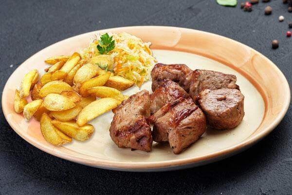 Шашлык из свиной шеи 150/150г