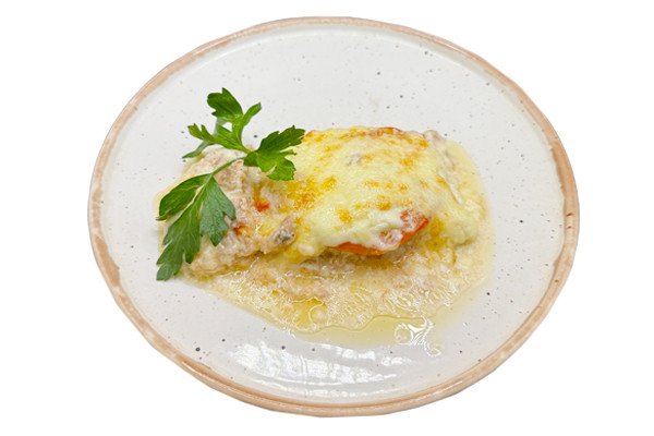 Кета под овощной шубкой