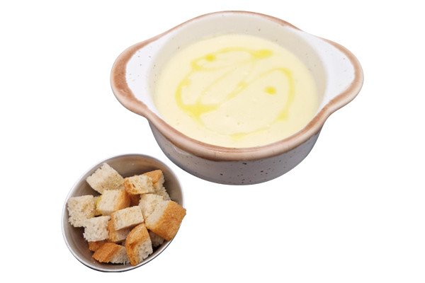 Сырный крем-суп с трюфельным маслом