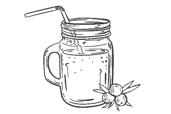 Клубничный милкшейк