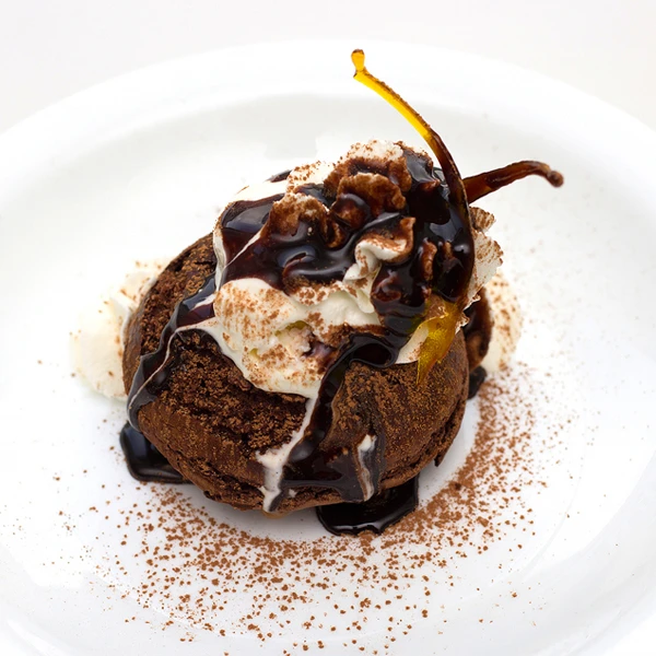 Шоколадный фондан