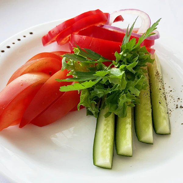 Овощная тарелка