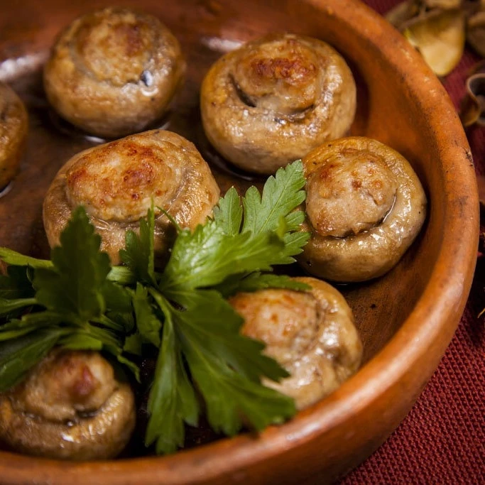 Шампиньоны печеные (сайт)